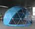 Подгонянный водоустойчивый Windproof шатер геодезического купола движимости с шатром купола железного каркаса располагаясь лагерем