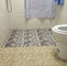 Амортизации сетка полиэстера циновки циновок Bathroom выскальзывания не с PVC покрывая пластиковую ткань