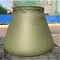 Бак для хранения воды высокочастотного зеленого цвета армии цистерны с водой брезента 5000L военный