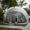 Шатер геодезического купола PVC 10m на открытом воздухе гостиницы располагаясь лагерем с шатрами партии купола располагаясь лагерем шатра купола двери