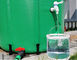 брезент PVC бочонка хранения дождевой воды SGS 1000L на открытом воздухе складной