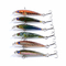 6 кефаль цветов 5CM/2.2G 10#Hooks, окунь, пластмасса сома крепко затравливает прикорм рыбной ловли Minnow 0.1m-0.3m плавая