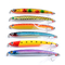 6 окунь цветов 10CM/14.4G 6#Hooks, пластмасса сома крепко затравливает тонуть прикорм рыбной ловли карандаша