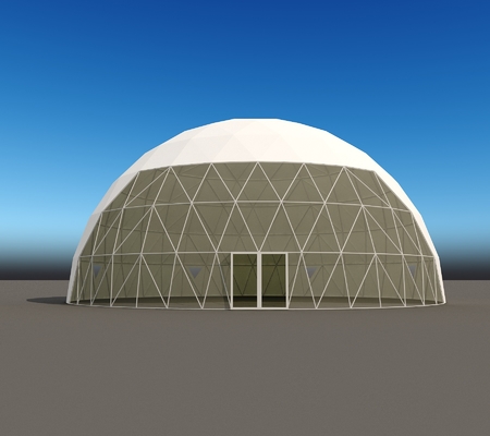 Диаметр шатра 20M геодезического купола партии события выставки стальной