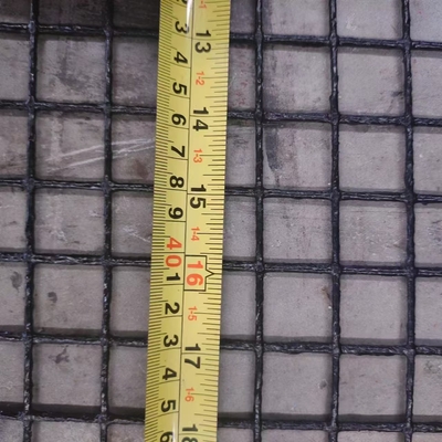 Промышленный ПВХ покрытый полиэстерной сеткой Geogrid для железной дороги или мягкой почвы фундамента