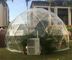 УФ- обработанные ясные шатры партии купола шатра свадьбы геодезического купола половинной сферы располагаясь лагерем шатра