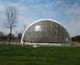 шатров партии иглу гостиницы шатра геодезического купола PVC диаметра 16M шатер купола выставки на открытом воздухе большой