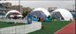 шатер сильной структуры геодезического купола PVC 20M стальной стальной прозрачный для на открытом воздухе события