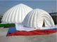 На открытом воздухе раздувной шатер партии ложи пузыря, иглу выставки шатра свадьбы крупного плана