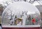 Шарик шоу ясности PVC гигантский раздувной, раздувной глобус снега для продвижения рождества
