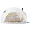 шатер геодезического купола 7M располагаясь лагерем ясный с шатром купола шатров партии купола изоляции на открытом воздухе