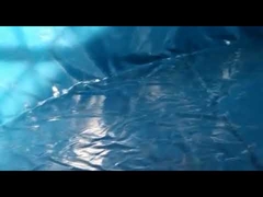 Рыбный бак из ПВХ с металлической сеткой